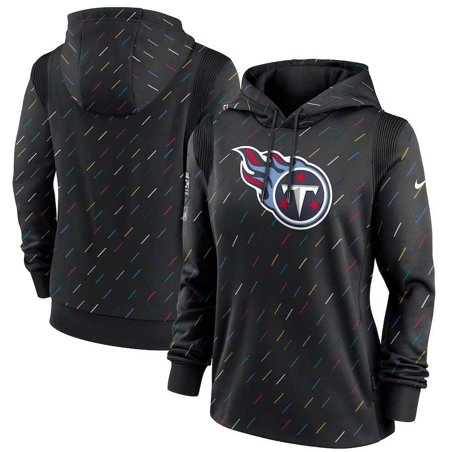 Women's Tennessee Titans Nike Anthracite 2021 NFL Crucial Catch Therma Pullover Hoodie,We sell and wholesale Women's Tennessee Titans Nike Anthracite 2021 NFL Crucial Catch Therma Pullover Hoodie on line form chian!